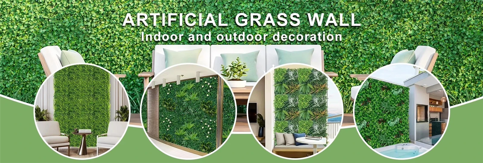 Boxwood Hedge Grass Wall for Home Garden 2 Boxwood Hedge Grass Wall for Home Garden 2