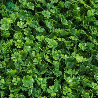 As esteiras artificiais da conversão do boxwood filmam a parede decorativa do verde do jardim