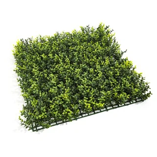Esteira de planta artificial com flor de ameixa