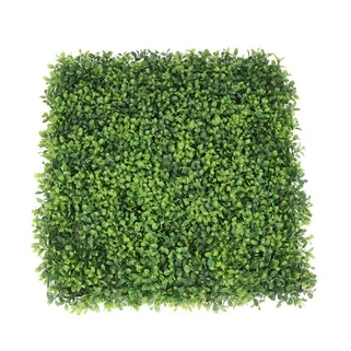 Painéis exteriores naturais da grama do Boxwood do verde da decoração