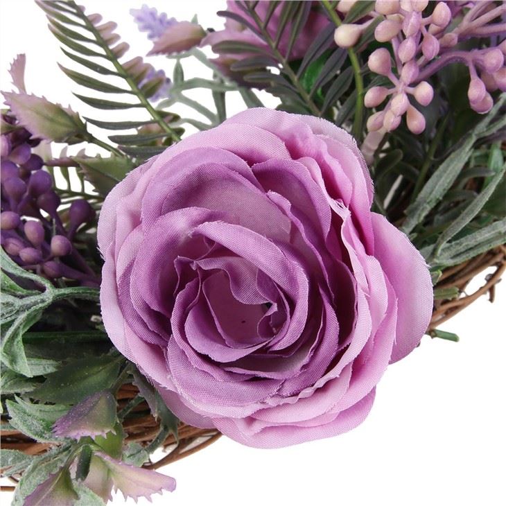 Artificial Rose Flower Wreath